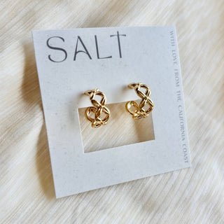 Criss Cross Earrings - The Red Thread Boutique