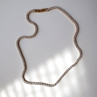 CZ Tennis Necklace - The Red Thread Boutique