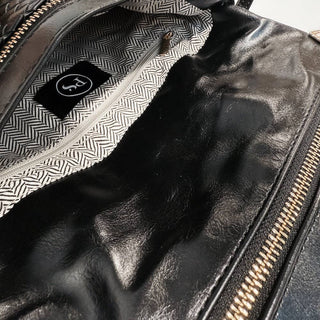 Wrenlee Woven Flap Crossbody: Black