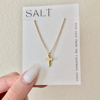 Dainty Cross Necklace - The Red Thread Boutique