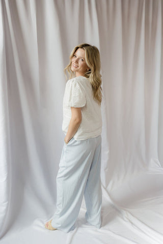 Daybreak Lightweight Trouser, Light Blue - The Red Thread Boutique