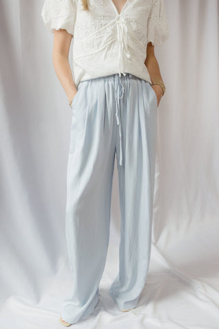 Daybreak Lightweight Trouser, Light Blue - The Red Thread Boutique