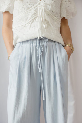 Daybreak Lightweight Trouser, Light Blue - The Red Thread Boutique