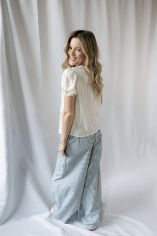Del Mar Stripe Pants - The Red Thread Boutique