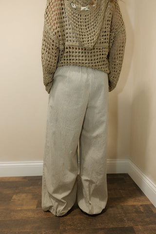 Destin Beachy Stripe Wide Leg - The Red Thread Boutique