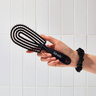 Detangling Flexi Brush - Black - The Red Thread Boutique