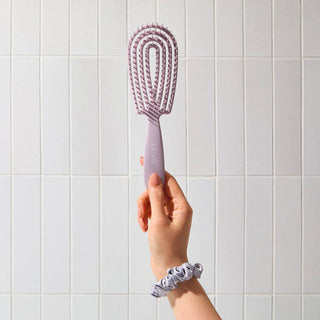 Detangling Flexi Brush - Soft Violet - The Red Thread Boutique