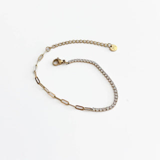 Diamond Tennis Chain Bracelet - The Red Thread Boutique