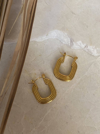 Eden Modern Hoops - The Red Thread Boutique