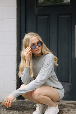Ellis Sweatshirt, Classic Gray by Z Supply *final sale - The Red Thread Boutique