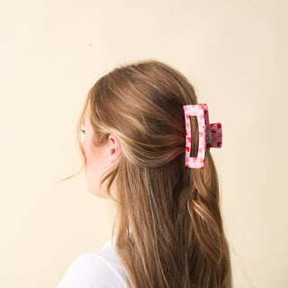 Claw Clip-Charming Gingham *final sale