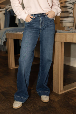 F5391 HR Wide Leg Trouser - The Red Thread Boutique