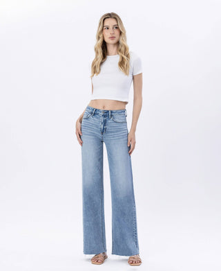 F6320 High Rise Raw Hem - The Red Thread Boutique