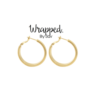 Fallon Hoops - The Red Thread Boutique