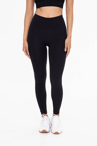 Fleece Lined Legging, Black*final sale - The Red Thread Boutique