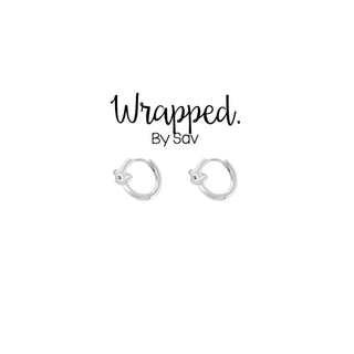 Front Knot Huggies: Gold - The Red Thread Boutique