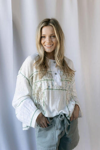 Garden Party Top - The Red Thread Boutique