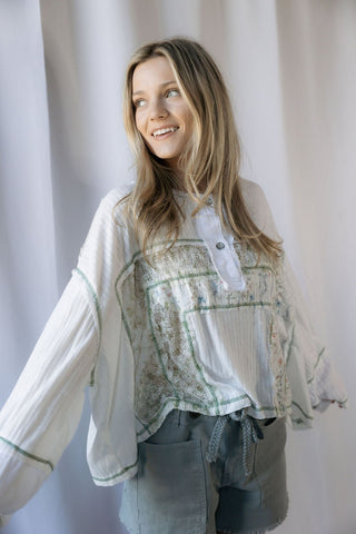 Garden Party Top - The Red Thread Boutique