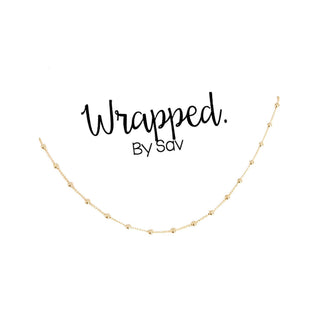 Gold Ball Choker - The Red Thread Boutique