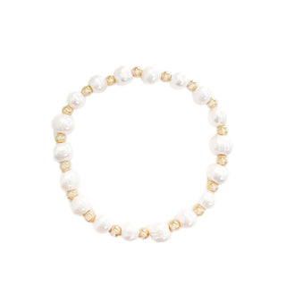Golden Pearl Bracelet - The Red Thread Boutique