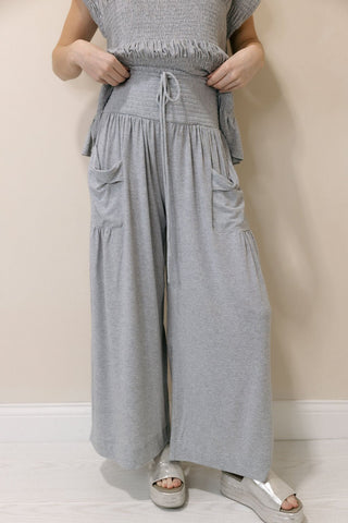 Good Feels Knit Set, Grey - The Red Thread Boutique