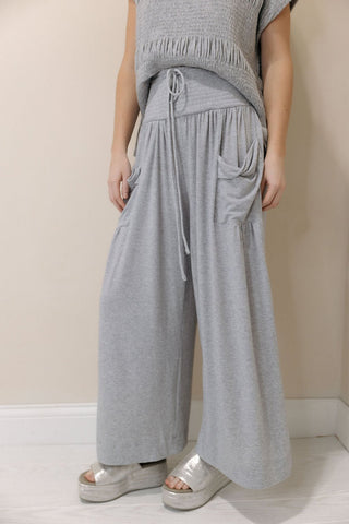 Good Feels Knit Set, Grey - The Red Thread Boutique