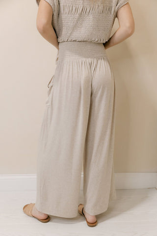 Good Feels Knit Set, Taupe - The Red Thread Boutique