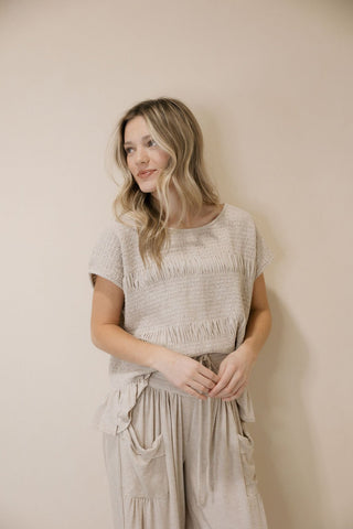 Good Feels Knit Set, Taupe - The Red Thread Boutique