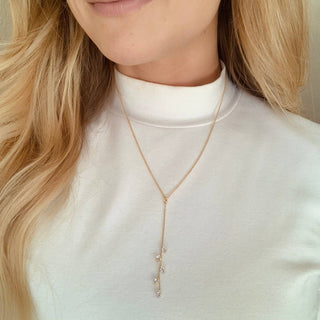Gracie Lariat Necklace - The Red Thread Boutique