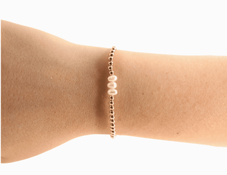 Harper Pearl Bracelet Standard 6.75 inch - The Red Thread Boutique