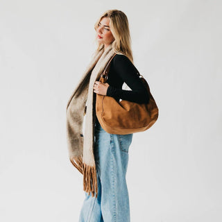 Helga Blanket Scarf: Teal - The Red Thread Boutique