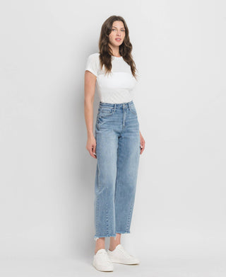 High Rise Barrel Jean - The Red Thread Boutique