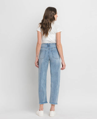 High Rise Barrel Jean - The Red Thread Boutique