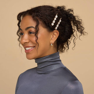 Holiday Gemstone Bobby Pins 2pc Set - The Red Thread Boutique