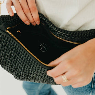 Hollow Westlyn Bum Bag: White - The Red Thread Boutique
