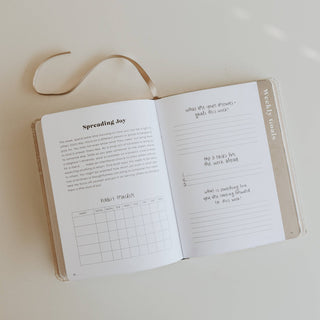 Inspirational Productivity Journal - The Red Thread Boutique