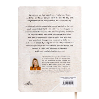 Inspirational Productivity Journal - The Red Thread Boutique