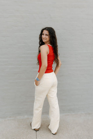 Jaidynn Rib Tank, Red by Z Supply *final sale - The Red Thread Boutique