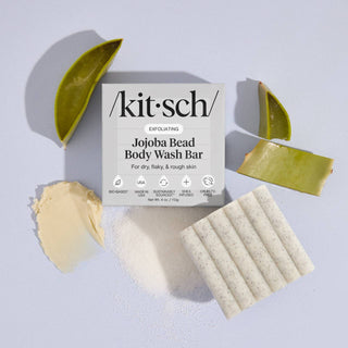Jojoba Bead Exfoliating Body Wash Bar - The Red Thread Boutique