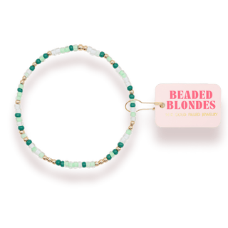 Kappa Delta Sprinkle Bracelet: Standard 6.75 inch - The Red Thread Boutique