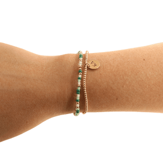 Kappa Delta Sprinkle Bracelet: Standard 6.75 inch - The Red Thread Boutique