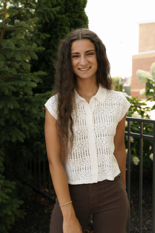 Kinsley Sweater Top, White by Z Supply *final sale - The Red Thread Boutique