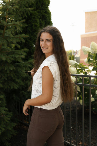 Kinsley Sweater Top, White by Z Supply *final sale - The Red Thread Boutique
