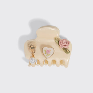 KitschPop™️ Cloud Clip 7pc Set Vintage - Pearlized Cream - The Red Thread Boutique