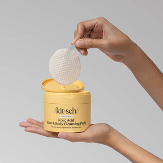 Kojic Acid Face & Body Cleansing Pads - The Red Thread Boutique