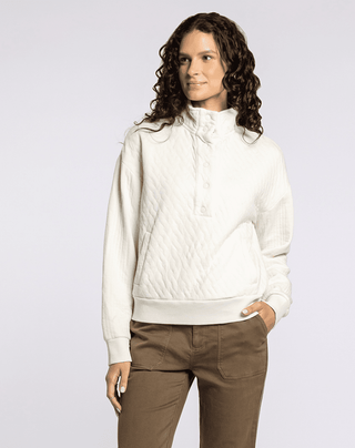 Kyra Pullover, Cobblestone - The Red Thread Boutique