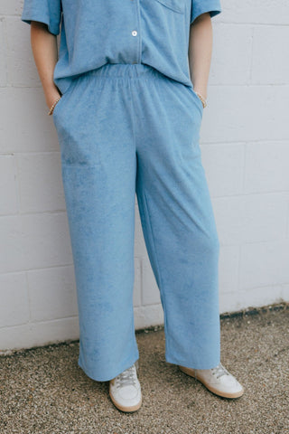 Let's Cruise Pant, Salty Blue *final sale - The Red Thread Boutique