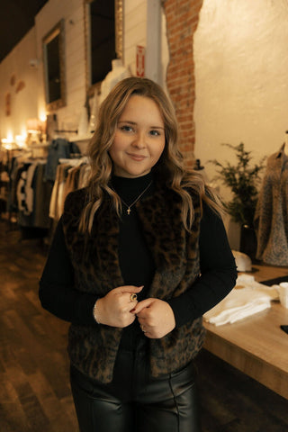 Liz Top, Black - The Red Thread Boutique