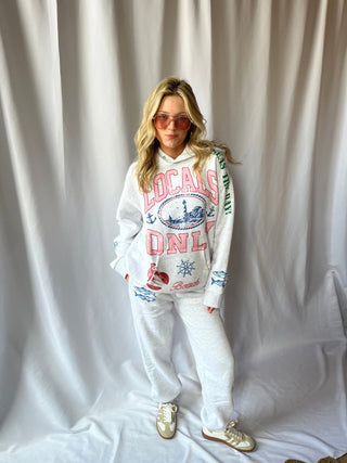 Locals Only Sweatshirt - The Red Thread Boutique