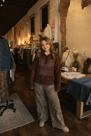 Looking Glass Crochet Polo by Z Supply *final sale* - The Red Thread Boutique